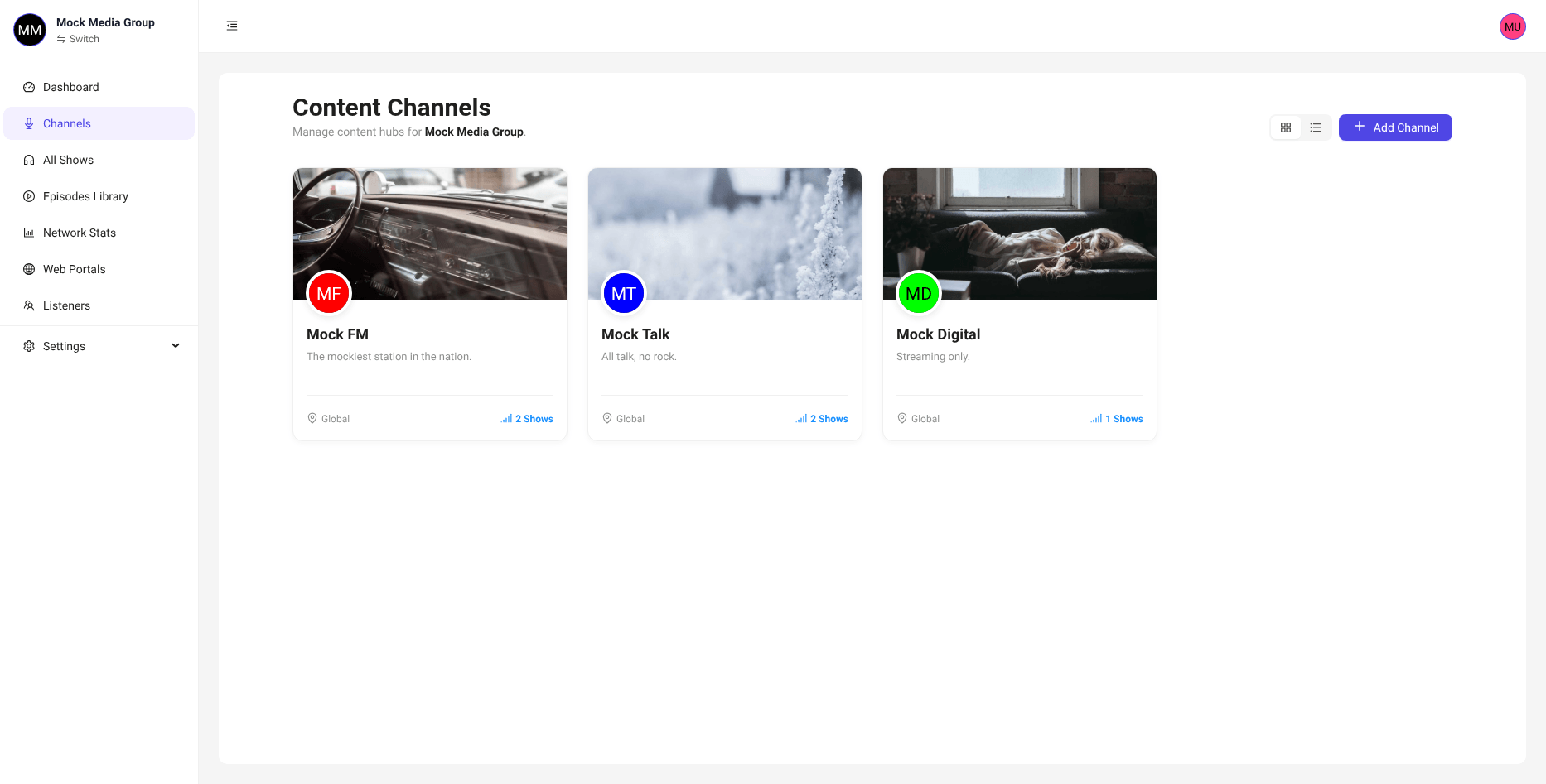 Channel management